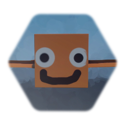 Orange cube