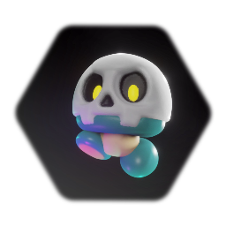 Bone Goomba - Super Mario