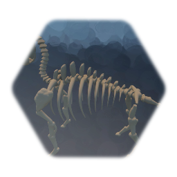 Segmented Skeleton Horse
