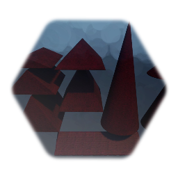 Castle rooftops
