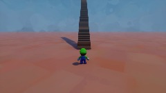 Endless staircase Mario 64 beta Luigi