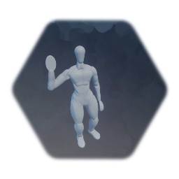 Blank skinny Male template