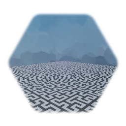 Floor - Hilbert Curve Pattern