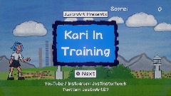 Kari In Training
