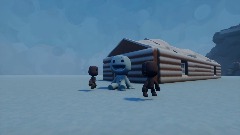 Sackboy in snowland