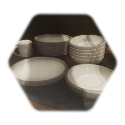 Artisan Plates, Bowl and Mug | JG