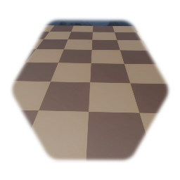 checker tile floor