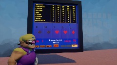 wario's poker game