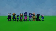 Piggy menu de personagens