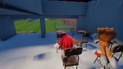 Remix of Sonic the hedgehog  goes to school