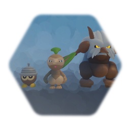 Pokemon - Seedot / Nuzleaf / Shiftry