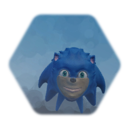 Ugly Sonic head