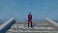 Joker dancing on Stairs