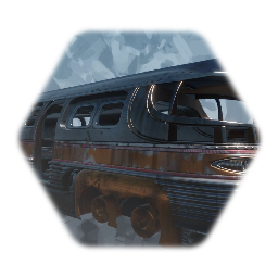 Abandoned Bus W/Physics                    -Fallout 4