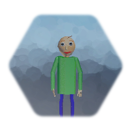Baldi sprite rigged (Baldi Basic 0.9 Model)