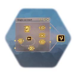 Single use Input