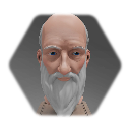 Man with a Beard (Colorized)