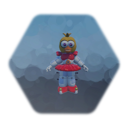 Circus Baby with Chica head