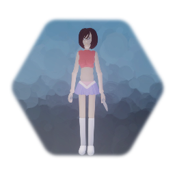 2-D Rin Onaka Aerobic outfit