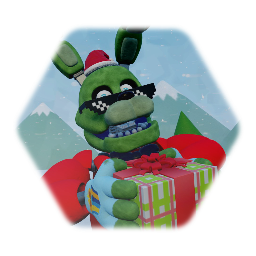 Christmas Rosario-omgg77 Model | FNaF OC