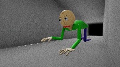 Among Us in the halls Baldi animation [VOICEOVER!!!]