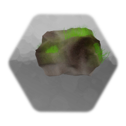 Grass-covered Rock