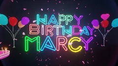 Happy Birthday Marcy