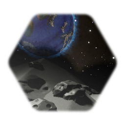 Moon landscape