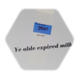 Ye olde expired milk