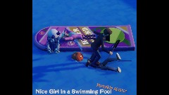 Nice Girl in a swimming pool