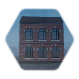 Birmingham Old brick facade