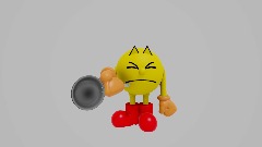 Pac-Man hits himself