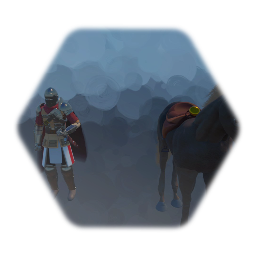 Knight and horse