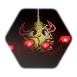 Oh no looks like your imp is turning into monochrome fnf!!!