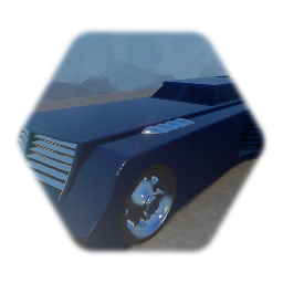 Batmobile the animated Series V2