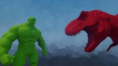 JURASSIC WORLD EVOLUTION 2 T REX TEAM VS HULK TEAM
