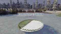 Community Garden Showcase: Snow-covered