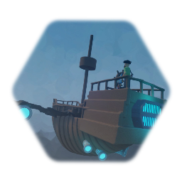 Space Pirate ship WIP