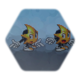 Ristar Idle Sprites (Planet Sonata)