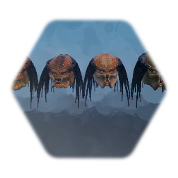 PREDATOR (Yautja) Faces,