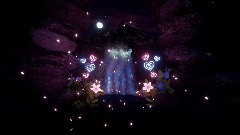 <clue>  Relax, no stress Nighty romantic Waterfall<uihealth>