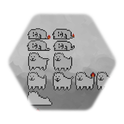 [UNFINISHED] Undertale Annoying Dog Sprites