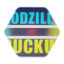 Godzilla VS Ruckus Title Text
