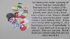 Sould i make a show / parody?