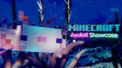 <uibox> Minecraft<pink> Axolotl Showcase