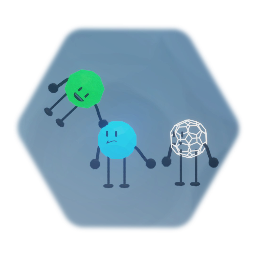 Icocie, Rombie, Buckie (Fanmade OCS for Project Shapes)