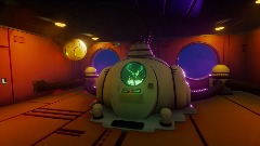 Goku in healing tank