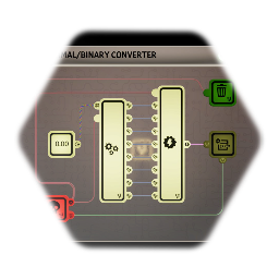 8 Bit Decimal to Binary Converter
