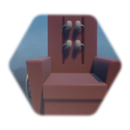 昔のマッサージチェア Retro massage chair
