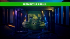 Interactive boglin - animatronic